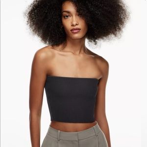 Sculpt knit tube top